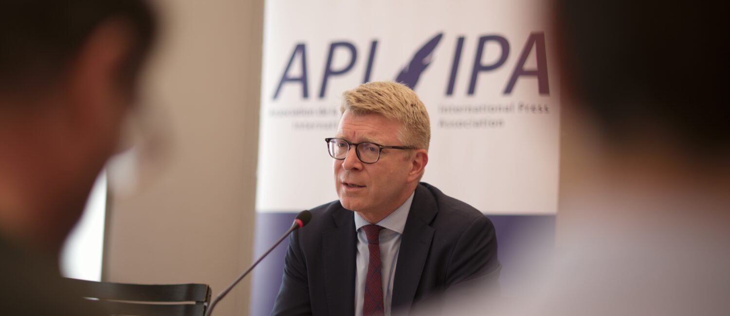 ©Api: Photographer: Christian Ernhede.. Ambassador Carsten Grønbech-Jensen, Denmark’s permanent representative to the European Union.